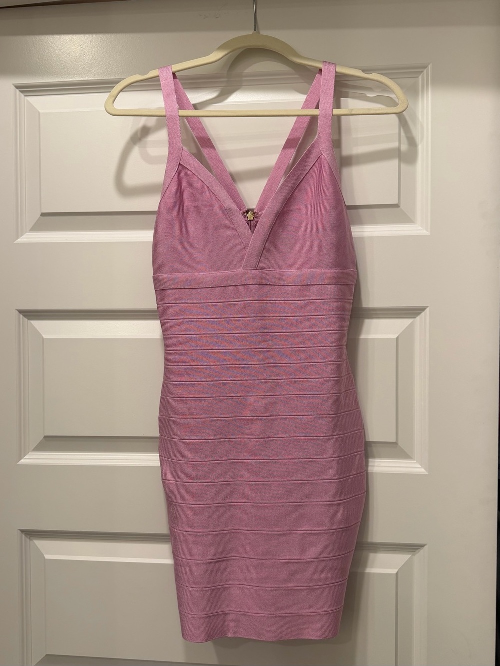 Marciano for Guess pink cutout bandage mini dress S